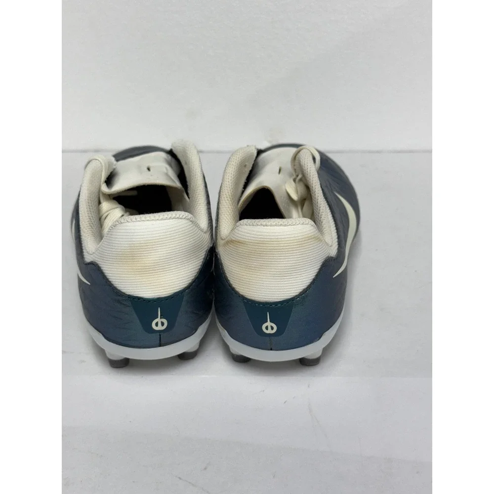 Nike Soccer Cleats Kids 4.5Y Iridescent Green Tiempo Legend 10‎ Academy FG/MG